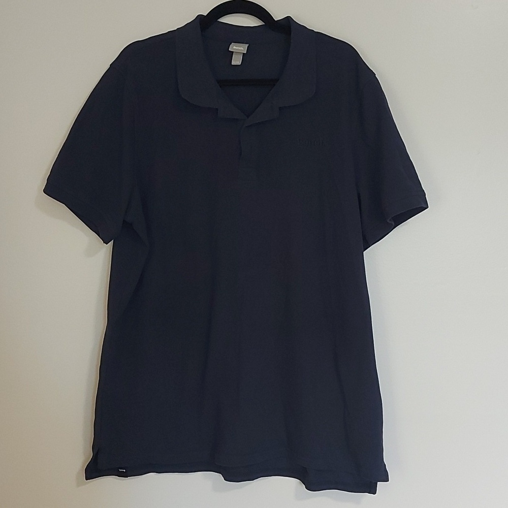 XL BENCH SHORT SLEEVE POLO DARK BLUE